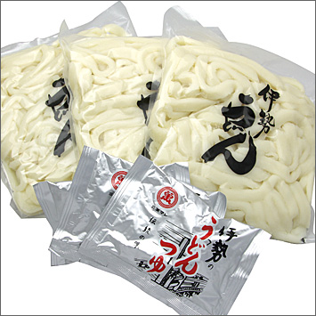 伊勢うどん 3食